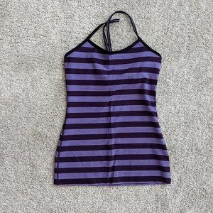 lululemon Power Y - Purple stripe